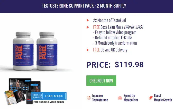 TestoFuel 2 bottle order